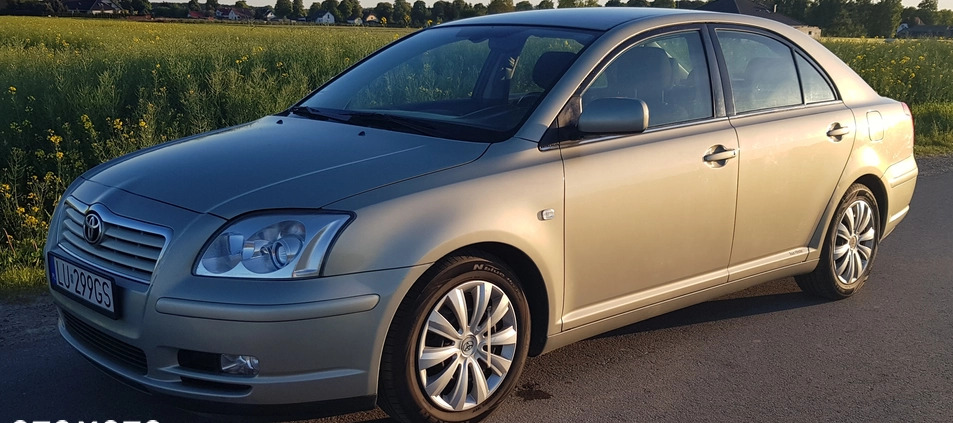 Toyota Avensis cena 10200 przebieg: 308804, rok produkcji 2004 z Lublin małe 106